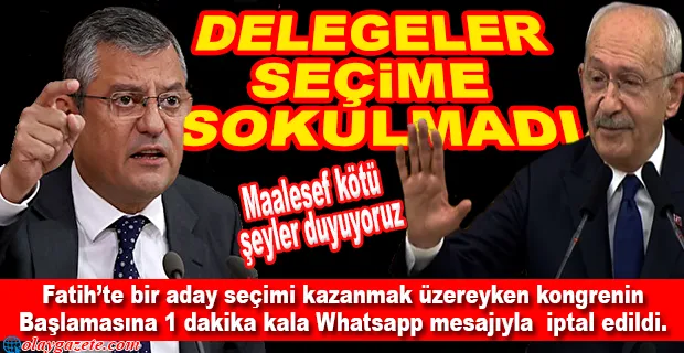 ÖZGÜR ÖZEL’DEN ‘KEMAL BEY’İN KONGRELERE ETKİSİ OLUYOR MU?’ SORUSUNA YANIT