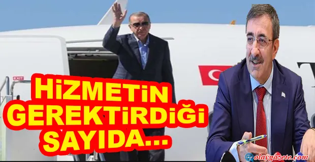 ‘SARAYIN KAÇ UÇAĞI VAR’ SORUSUNA CUMHURBAŞKANLIĞI’NDAN TEK CÜMLELİK CEVAP