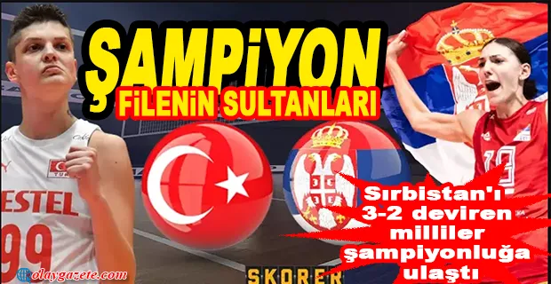 FİLENİN SULTANLARI AVRUPA ŞAMPİYONU!