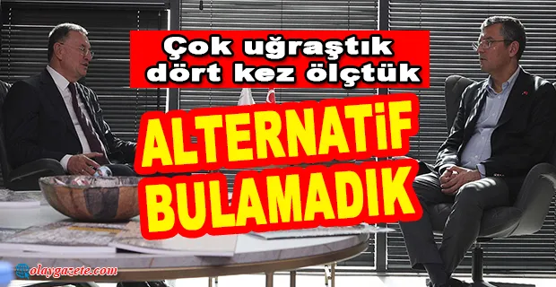 ÖZGÜR ÖZEL’DEN LÜTFÜ SAVAŞ’IN ADAYLIĞI HAKKINDA AÇIKLAMA