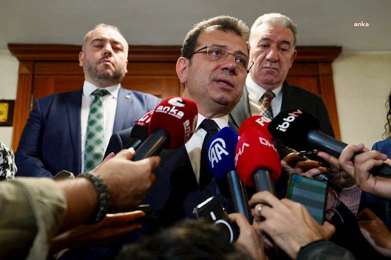 İMAMOĞLU: TERÖRE LANET OLSUN...