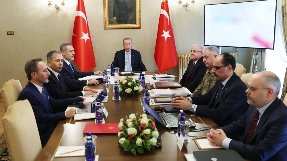 ERDOĞAN, GÜVENLİK ZİRVESİNE BAŞKANLIK ETTİ: SARAY