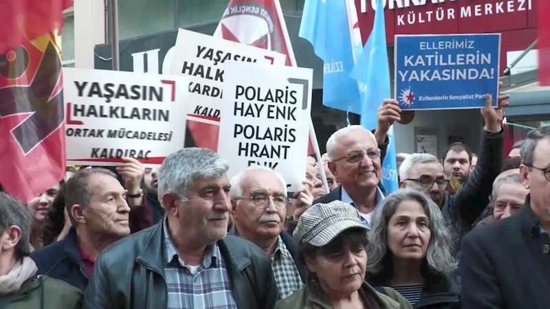 HRANT DİNK İZMİR’DE ANILDI...KARANLIĞI AYDINLIĞA KAVUŞTURMAYA KARARLIYIZ