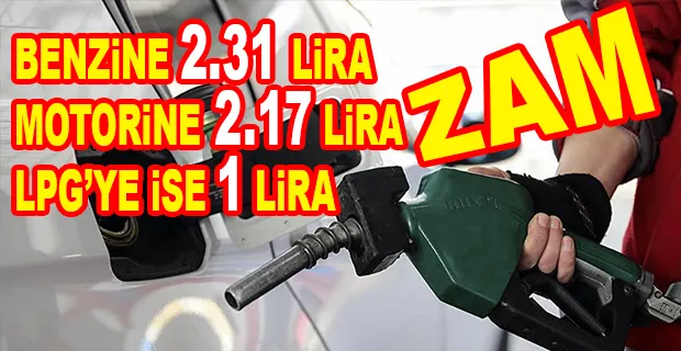 BENZİN, MOTORİN VE LPG