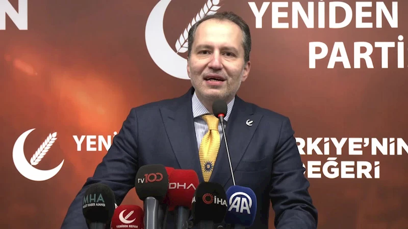 FATİH ERBAKAN: “AKP İLE İŞ BİRLİĞİNDE PAZARTESİ SON NOKTAYI KOYACAĞIZ...