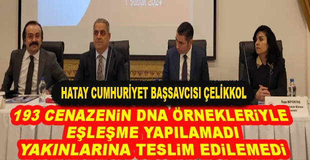 HATAY CUMHURİYET BAŞSAVCISI ÇELİKKOL