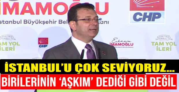 İMAMOĞLU MAHKEMENİN ‘KANAL İSTANBUL’ KARARINI OKUDU: BU KARAR BÜYÜK YANLIŞIN BELGESİDİR