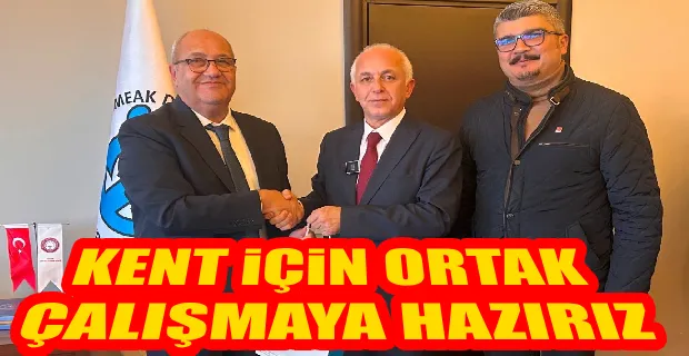 DUDUOĞLU’NDAN İMEAK DTO YÖNETİM KURULUNA ZİYARET