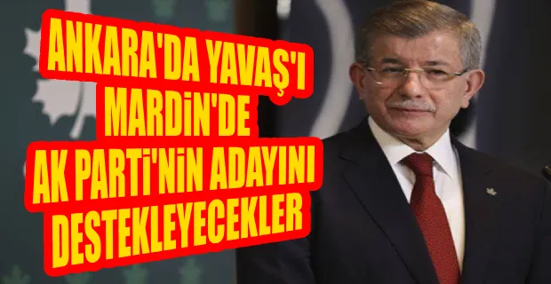 AHMET DAVUTOĞLU GELECEK PARTİSİ