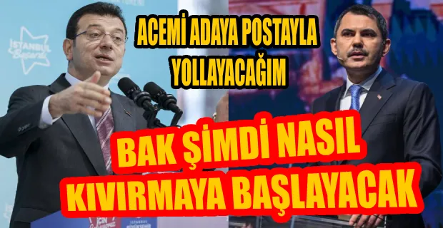 EKREM İMAMOĞLU, AKP ADAYI KURUM