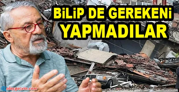 PROF. DR. NACİ GÖRÜR’DEN 6 ŞUBAT YORUMU