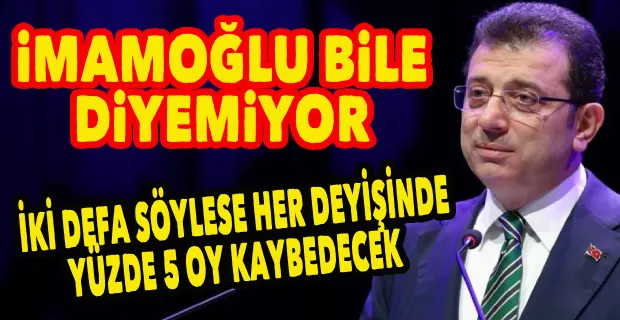 İMAMOĞLU’NDAN ‘İŞİNİZE BAKIN’ ÇIKIŞI: SOYADIMLA ALIP VEREMEDİĞİ VAR