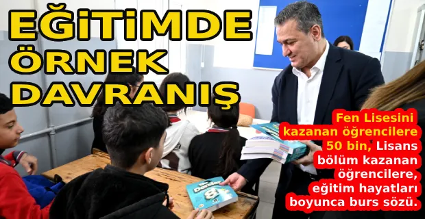 GÜL, EĞİTİM ALANINDA ÖĞRENCİLERİN YANINDA YER ALMAYA DEVAM EDİYOR