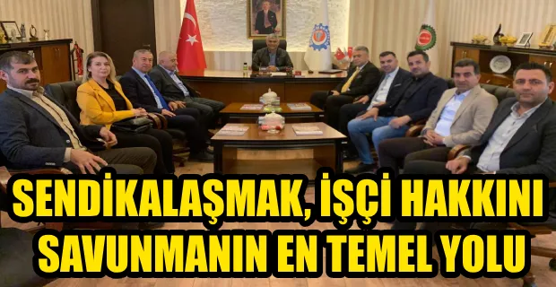 ÖZÇELİK-İŞ SENDİKASINDAN SAMİMİ KARŞILAMA