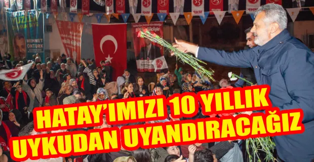 ÖNTÜRK İFTARI DÖRTYOLLU HEMŞEHRİLERİYLE YAPTI