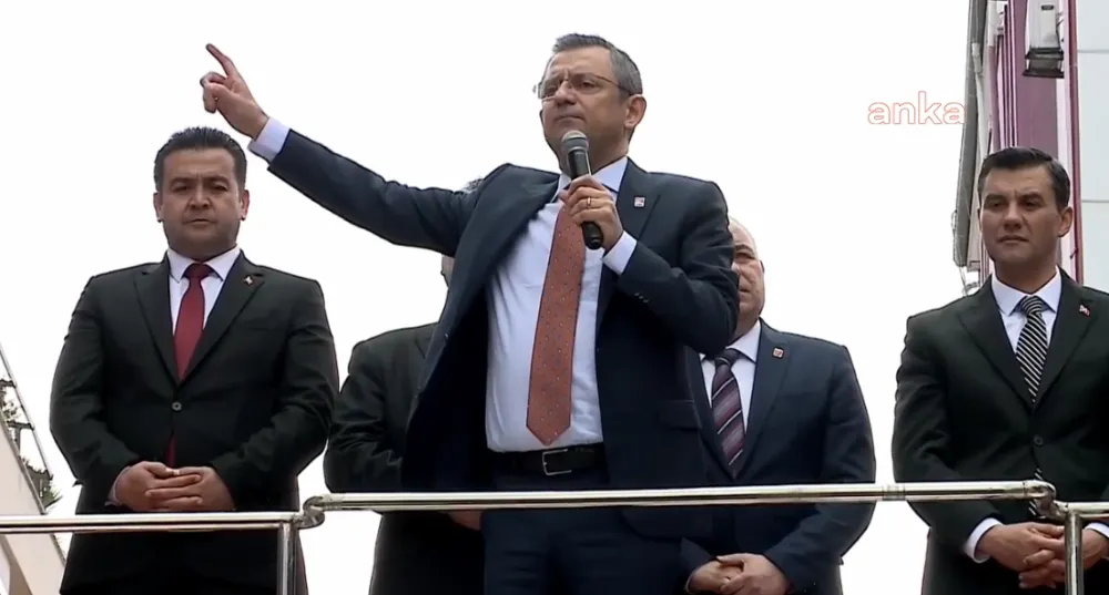 CHP LİDERİ ÖZEL: LAİKLİĞE KARŞI NE KADAR ADAM VARSA HEPSİ ÇEDES