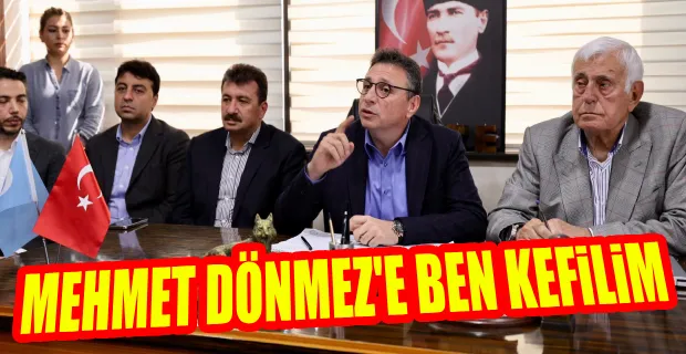 ASLAN DÖNMEZ’E DESTEĞİNİ AÇIKLADI