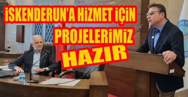 DÖNMEZ İTSO’DA İŞ DÜNYASINA PROJELERİNİ ANLATTI