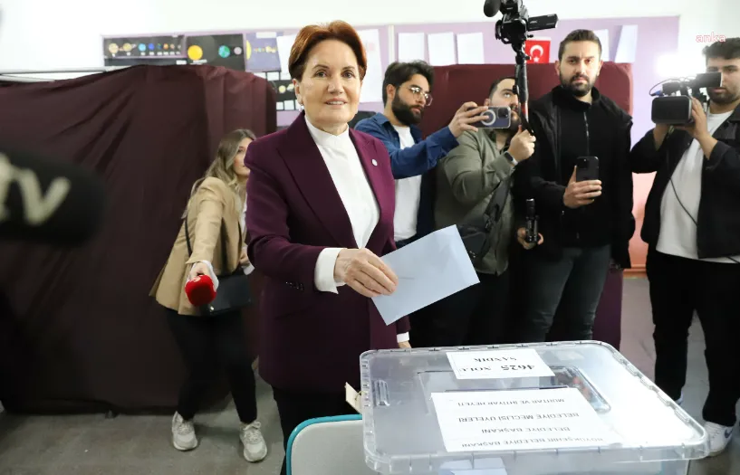 İYİ PARTİ LİDERİ AKŞENER ANKARA