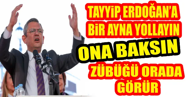 ÖZGÜR ÖZEL  “ZÜBÜĞÜN ANLAMINA BAKMAK İÇİN SÖZLÜK YOLLAMAYA GEREK YOK...