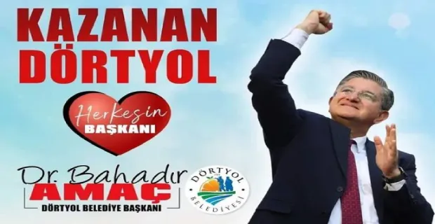 DÖRTYOL’DA CHP ADAYI DR. AMAÇ KAZANDI