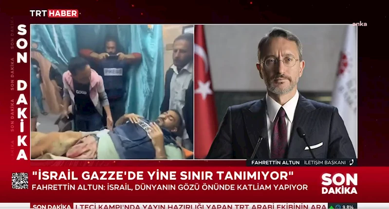 İSRAİL GAZETECİLERİ HEDEF ALMAYI SÜRDÜRÜYOR... TRT EKİBİNİN DE İÇİNDE OLDUĞU BİR GRUP GAZETECİ HAVA SALDIRISINDA YARALANDI