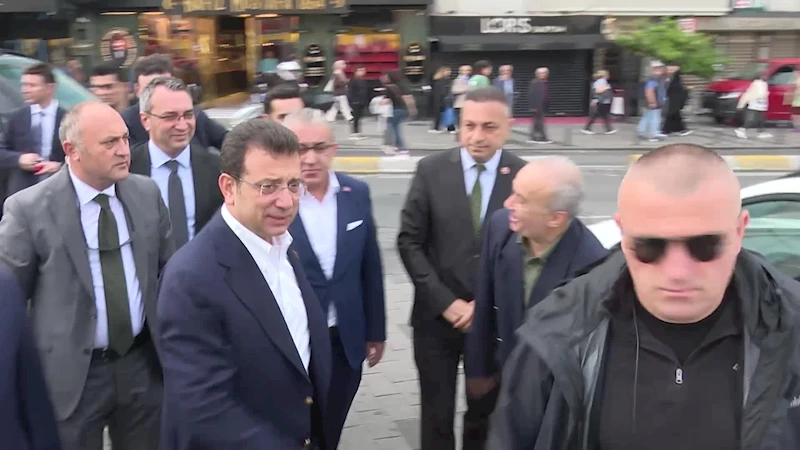 İMAMOĞLU: BEYOĞLU’NA FARKLI BİR ÇAĞI VE DÖNEMİ YAŞATACAĞIZ