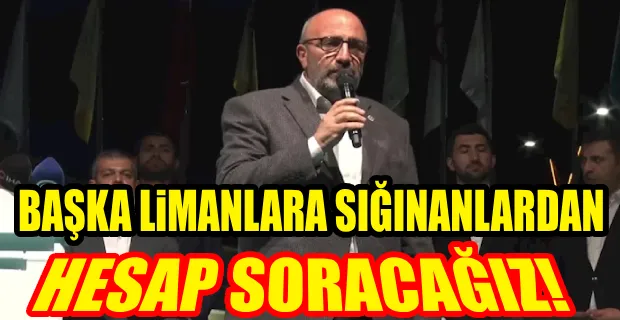 AKP’Lİ VEKİLDEN BAŞKA PARTİLERDEN ADAY OLAN ESKİ AKP’LİLERE TEHDİT: “HESAP SORACAĞIZ”