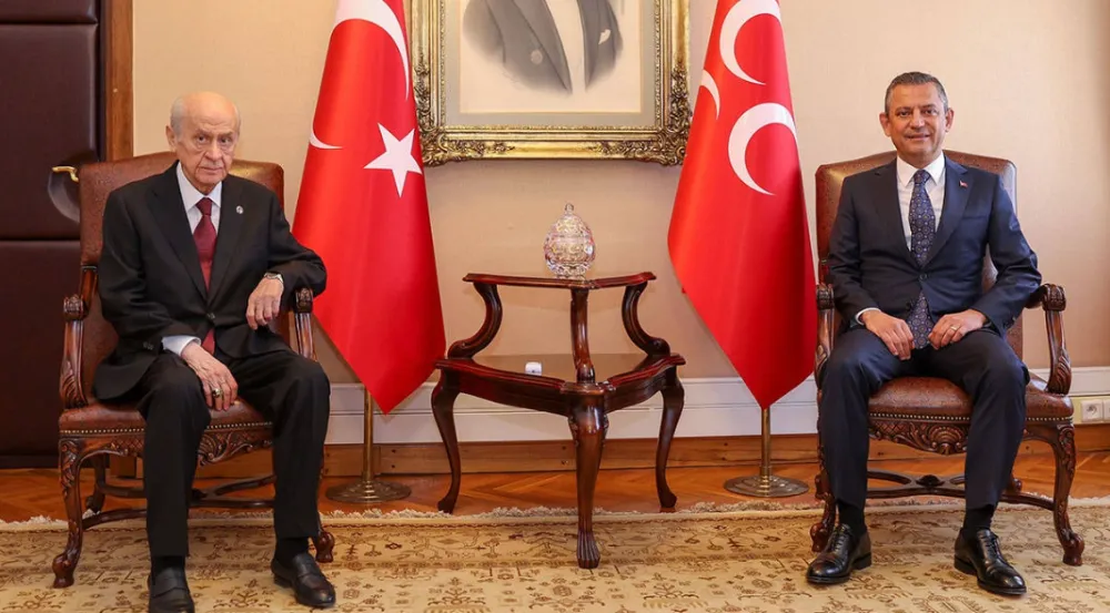 DEVLET BAHÇELİ İLE ÖZGÜR ÖZEL, OSMAN KAVALA KONUSUNU GÖRÜŞMÜŞ