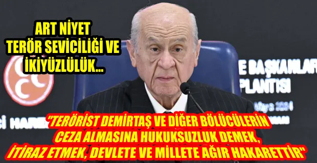 BAHÇELİ, KOBANİ DAVASI