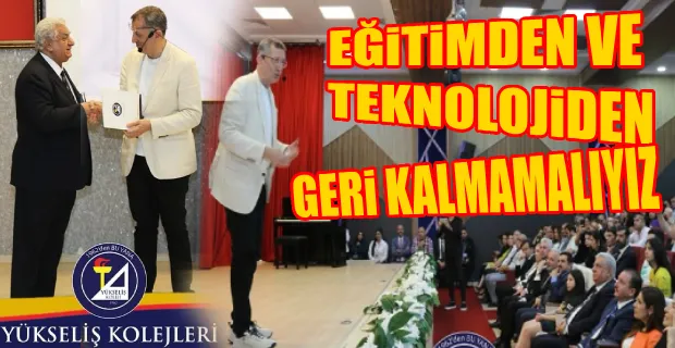 ESKİ BAKAN ZİYA SELÇUK YÜKSELİŞ KOLEJİNDE