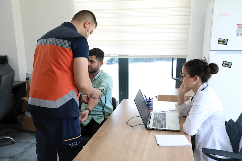 Hatay Büyükşehir Belediyesi’nden vatandaşa ücretsiz muayene hizmeti