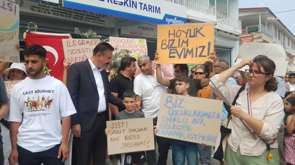 ARSUZ HALKINDAN KROM MADENİ PROTESTOSU…