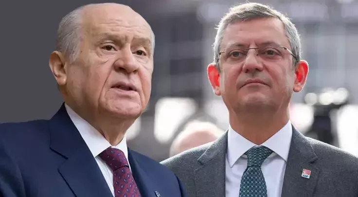 ÖZGÜR ÖZEL, DEVLET BAHÇELİ GÖRÜŞMESİ BAŞLADI