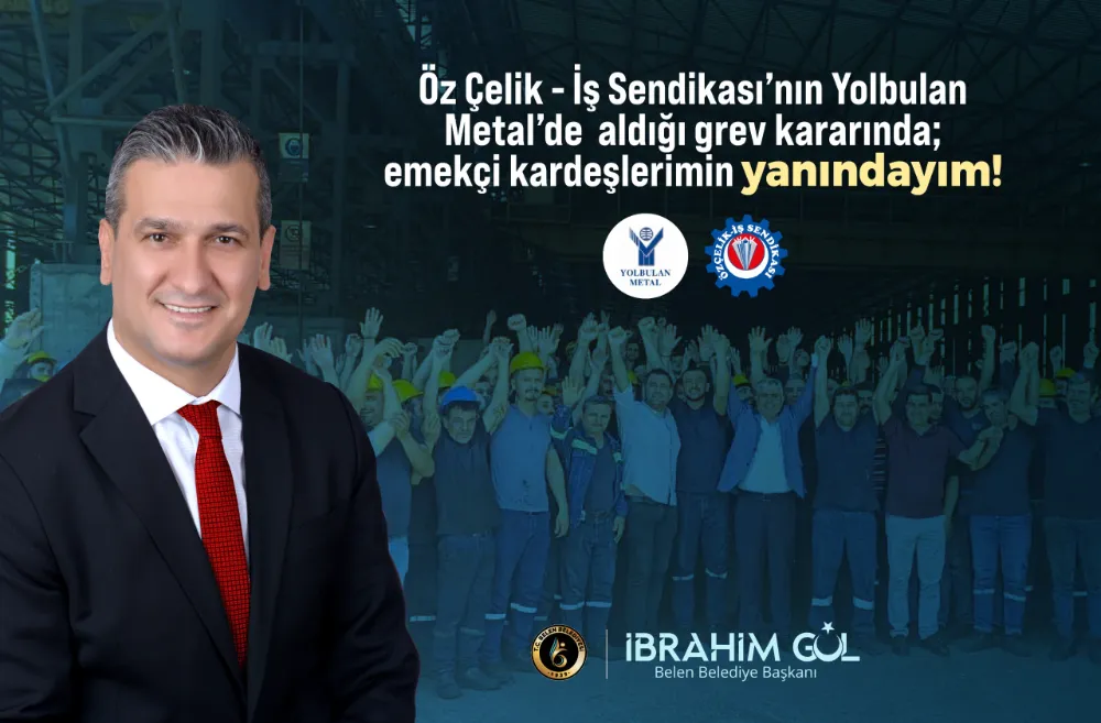 GREV KARARI ALAN İŞÇİLERE GÜL’DEN DESTEK… 