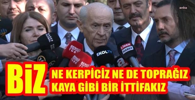  Bahçeli: