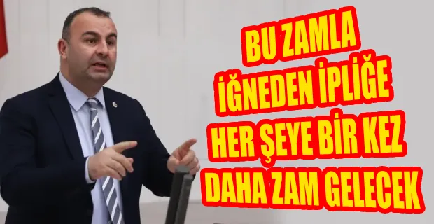 Ednan Arslan: Elektriğe yapılan yüzde 38 zammı eleştirdi.