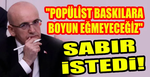 MEHMET ŞİMŞEK:ASGARİ ÜCRET DÜŞÜK DEĞİL