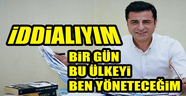 SELAHATTİN DEMİRTAŞ’A ‘CUMHURBAŞKANINA HAKARET’TEN HAPİS CEZASI