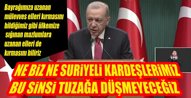 ERDOĞAN:SURİYE
