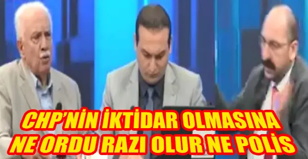  DOĞU PERİNÇEK: CHP İKTİDAR OLAMAZ. İSTERSE YÜZDE 90 OY ALSIN
