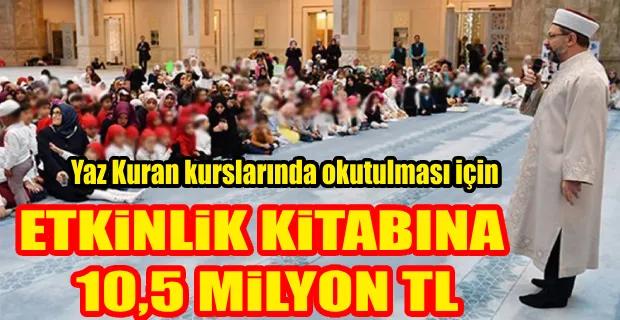 TASARRUF, KURAN KURSUNA İŞLEMİYOR