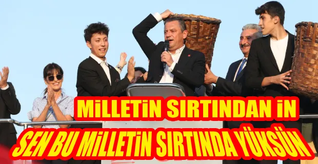 ERDOĞAN’A SESLENDİ: EĞER TAŞIYAMIYORSAN BIRAK KÜFEYİ