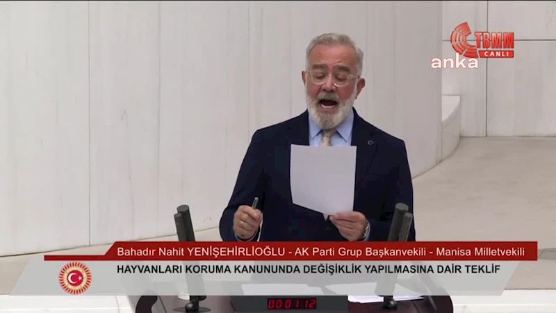AKP’Lİ YENİŞEHİRLİOĞLU ‘SAHİPSİZ KÖPEKLER’ DERKEN MUHALEFETİ İŞARET ETTİ, MECLİS KARIŞTI