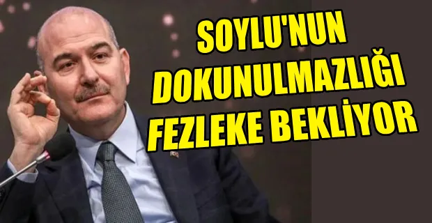 SOYLU’NUN DOKUNULMAZLIK BAŞVURUSUNDA YENİ İDDİA