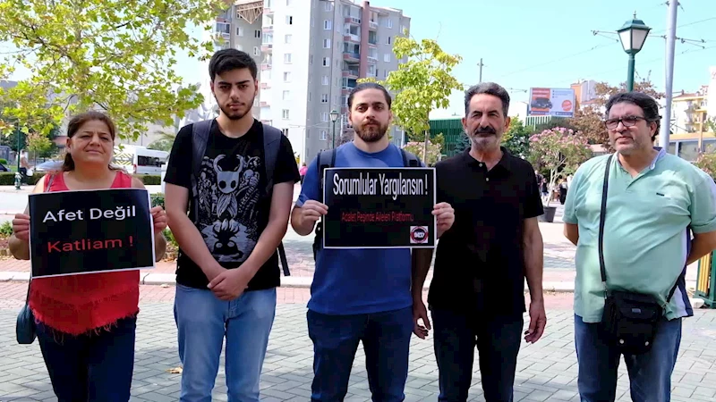 Antakyalı depremzedelerden Eskişehir’de adalet nöbeti: “Yalnız bırakıldık”