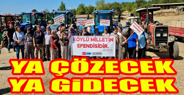 Üreticiler bu kez Sındırgı