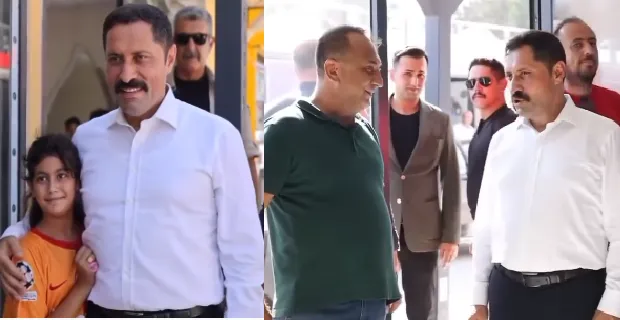 VALİ MASATLI  KONTEYNER ÇARŞI ESNAFLARINI ZİYARET ETTİ