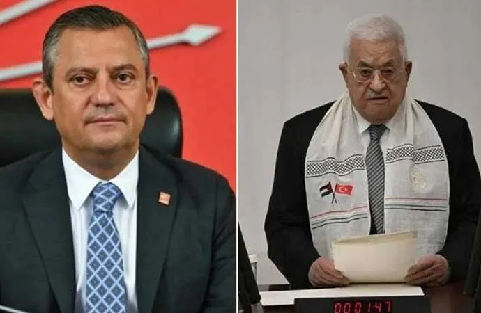 FİLİSTİN DEVLET BAŞKANI MAHMUD ABBAS’TAN ÖZGÜR ÖZEL’E DAVET