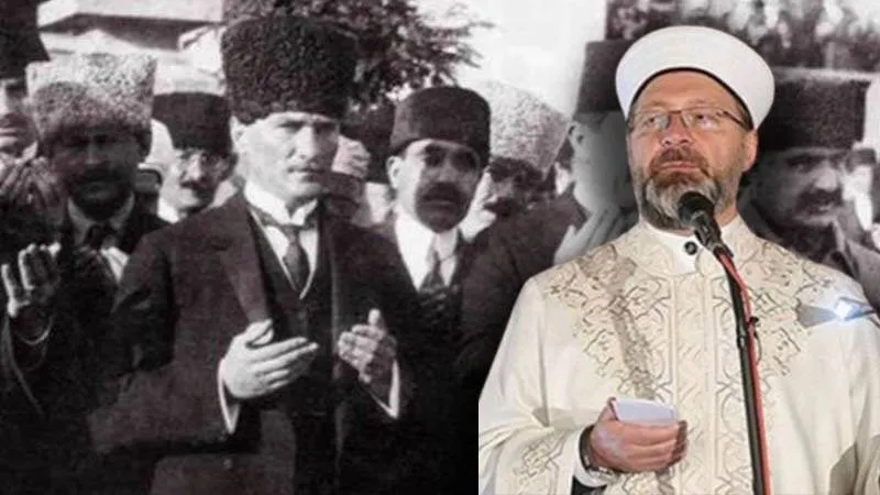 DİYANET GELENEĞİ BOZMADI, ZAFER HAFTASI MESAJINDA DA ATATÜRK’Ü ANMADI